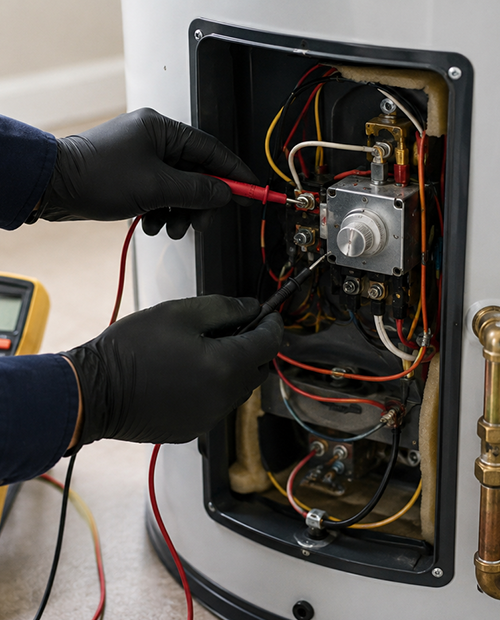 Our Latest Work Water heater repair service